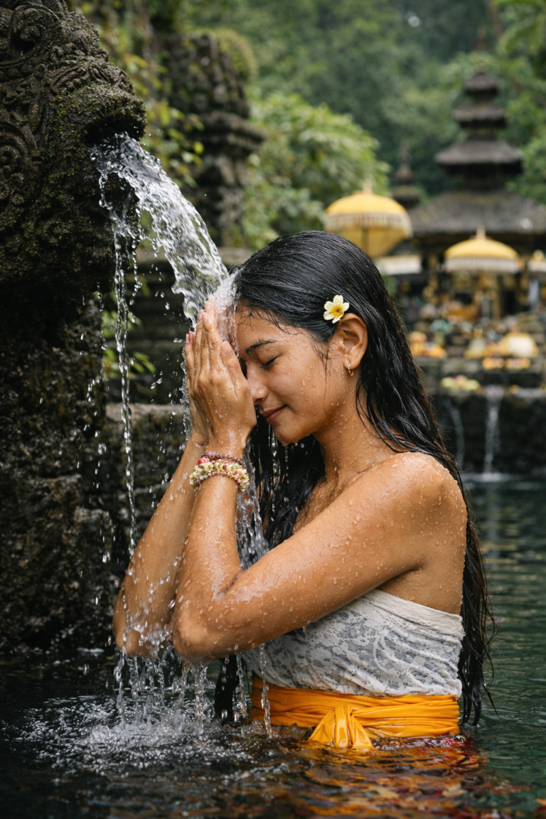What Is Melukat Understanding Balinese Water Purification Ritual - Sebatu Village Life
